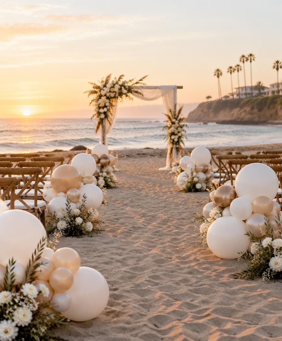 Ceremonies balloon décor